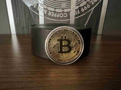 bitcoin krypto coin münze
